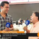 Direto do Alto do Moura, Pedro Paulo recebe autoridades e personalidades durante lançamento do São João de Caruaru 2026