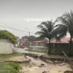 Goiana é atingida pals fortes precipitações em Pernambuco