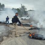 Protesto bloqueou trecho da BR-101 no Ibura na manhã desta terça (2)
