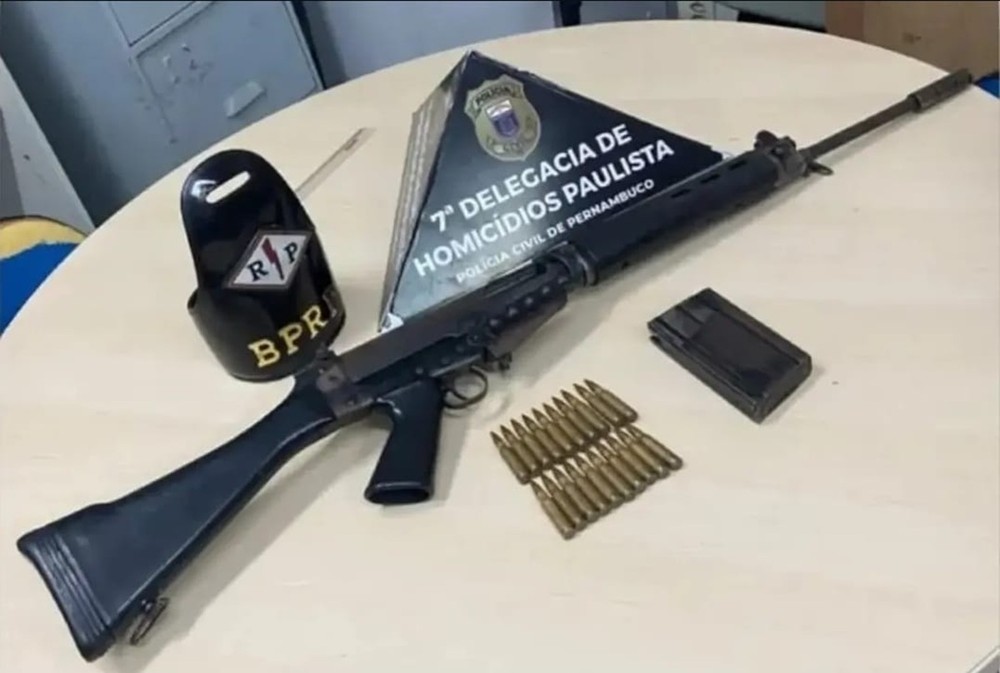 Polícia encontra fuzil do Exército que estava desaparecido há 11 dias no Recife
