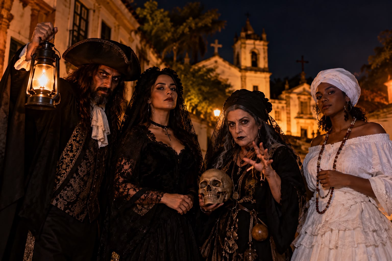 OLINDA SOMBRIA LEVA PÚBLICO PARA UMA NOITE DE LENDAS, MISTÉRIOS E HISTÓRIAS PELAS LADEIRAS DA CIDADE